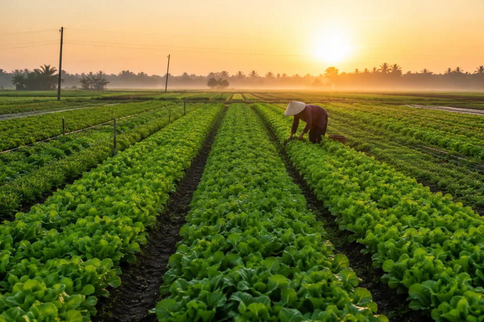 Nông sản đang có hàng
